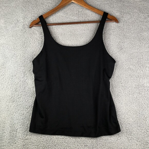 Chico’s adjustable cami top is lined built in bra sz 2 - Picture 1 of 5